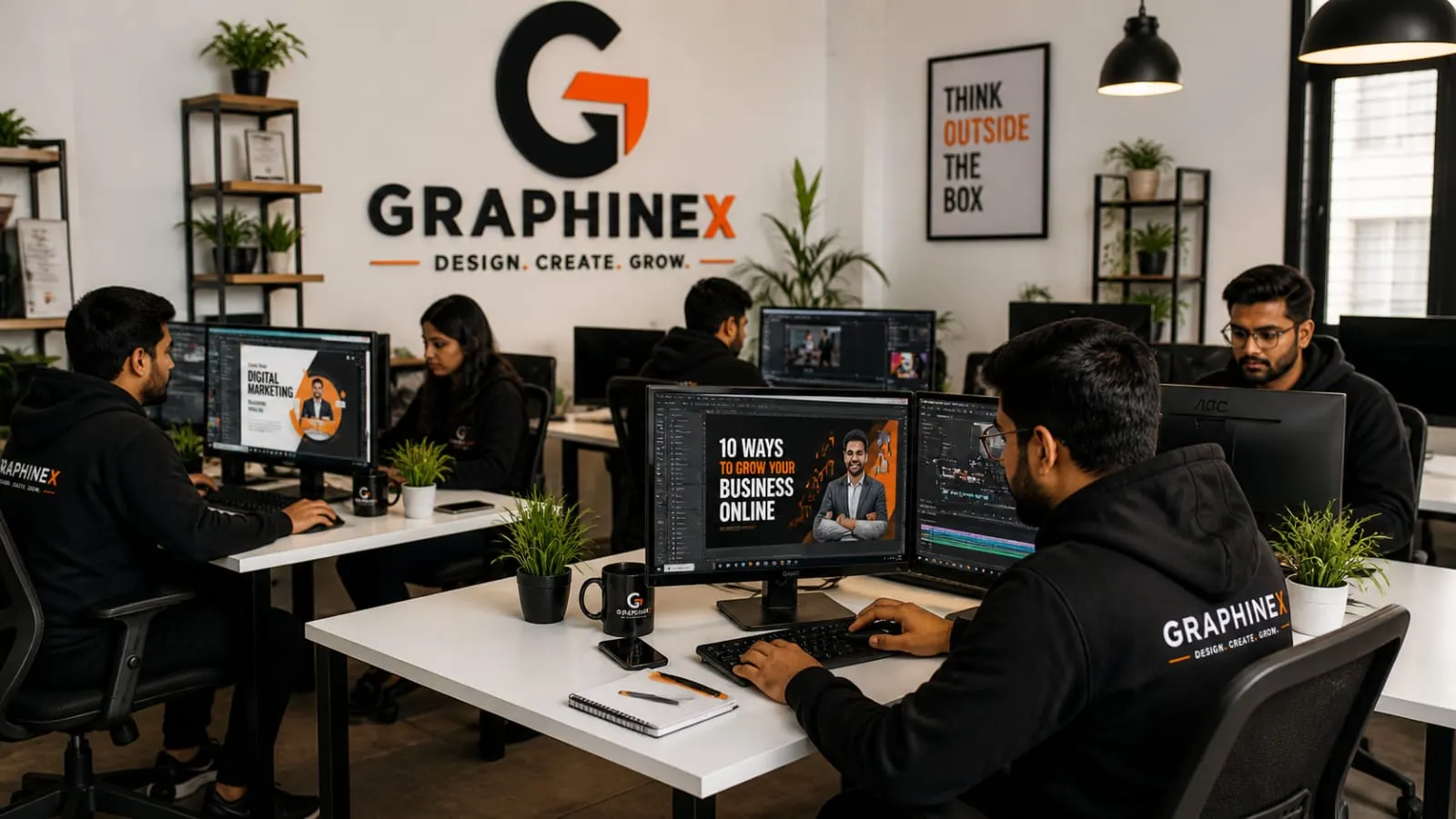 Graphinex Graphinex Creative | Video Editing, Graphic Design & Branding Agency